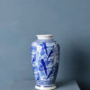 Chinese blauw witte vaas - Madame Fleurie