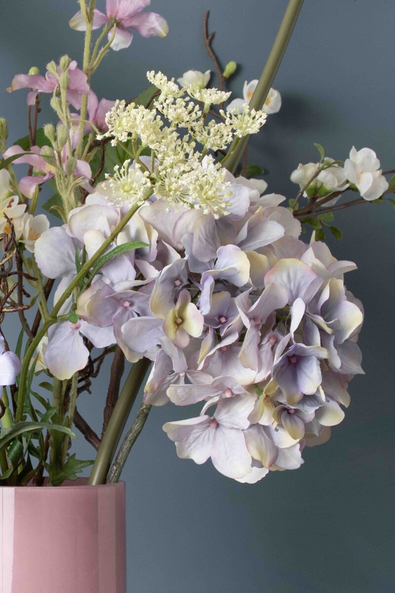 Zijden bloem Hortensia Madame FLeurie